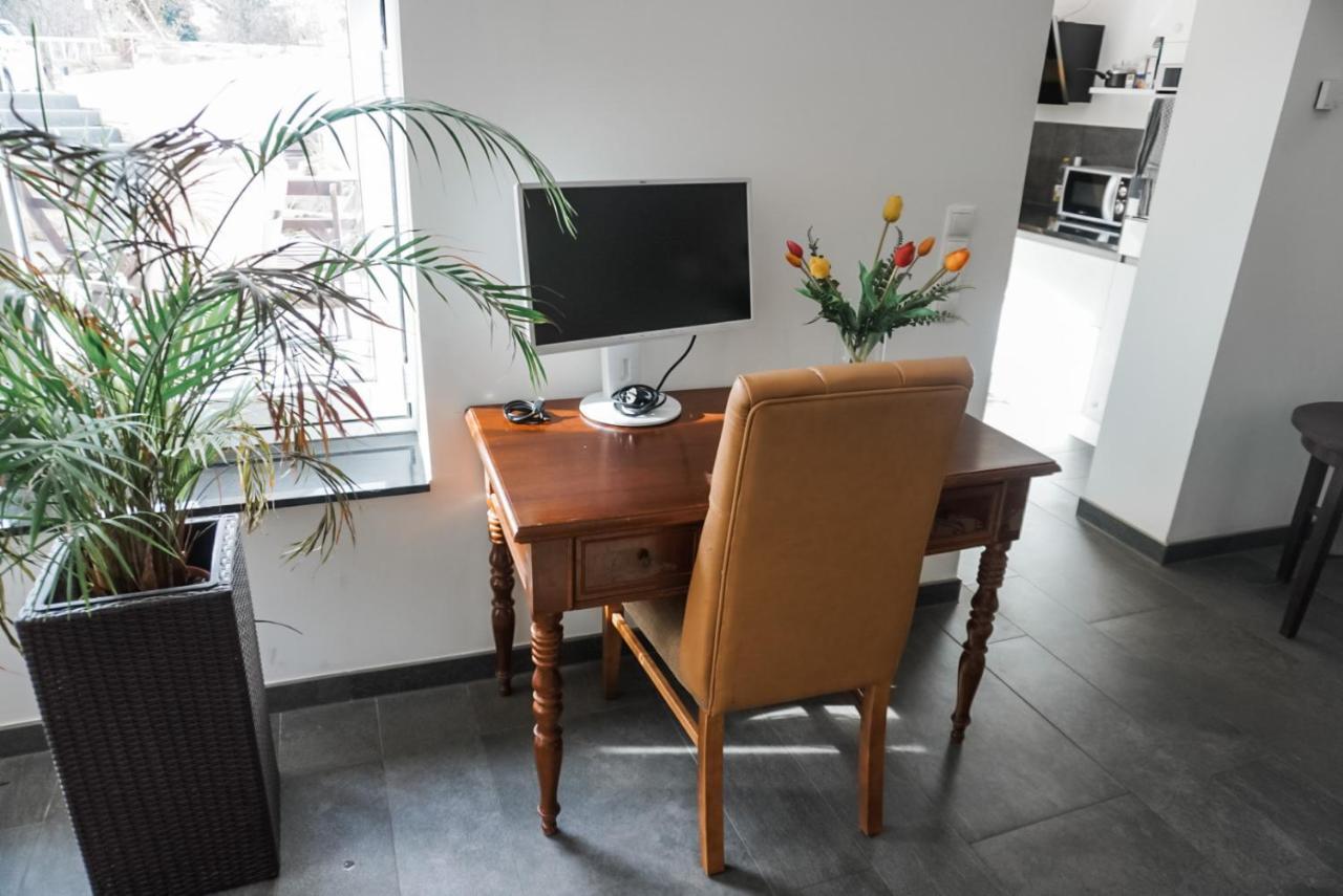 Neu Gebautes Apartment Mit Sonnenterasse In Der Naehe Vom Siebengebirge & Bonn 柯尼希斯温特 外观 照片